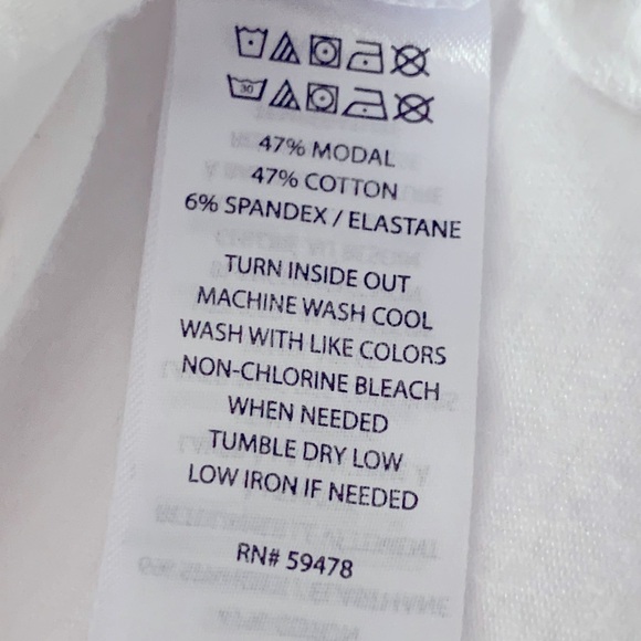 LUCY & Laurel White Tank Size Large - Picture 5 of 11